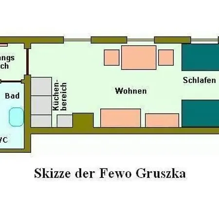 Ferienwohnung Gruszka In Leipzig-suedwest, Naehe Cospudener See
